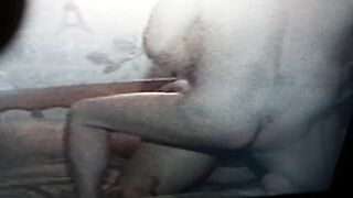 Licking arse