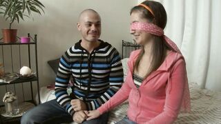 Beauty russian eighteen lets her boyfriend creampies her butt