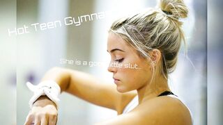 Nude Stretching - Gymnastics makes Her Flexible