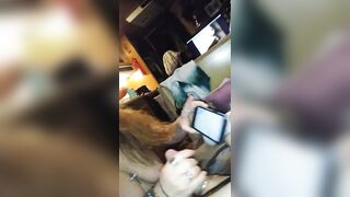 Eating Grandmother Red's Vagina !