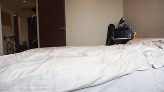 Broken condom with Bae blonde escort