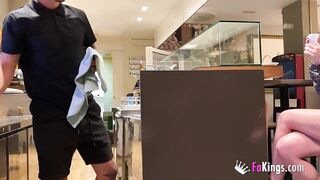 Silvia Soprano gets seduced by a lusty waiter