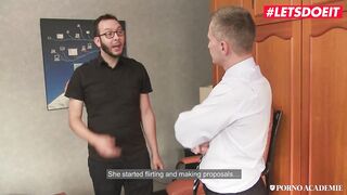 PornoAcademie - Rebecca Volpetti Vulgar Romanian College bimbos Hardcore Anal With Dirty
