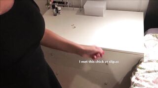 Amateur curvy Swedish wife interracial anal