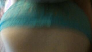 Amatuer CD Torn Panty Fuck With Cum 2
