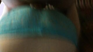 Amatuer CD Torn Panty Fuck With Cum 2