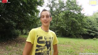 AMATEUREURO - Fat Booty Blonde Delights Into Bae Outdoor Sex