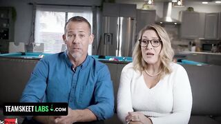 TeamSkeet Labs - Great Barely Legal Slut Cheats On Her Boyfriend With Her Step Parents Blessing
