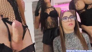Hot Beautiful Shemale Got a Nice Blowjob