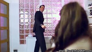 Lucia fucks her student Dany while she sucks her husband 2