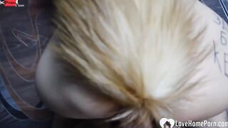 Upside down sixty-nine in hard pussy shafting