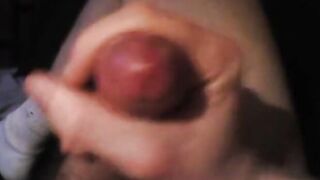 Slim Twink Wank and Cum closeup
