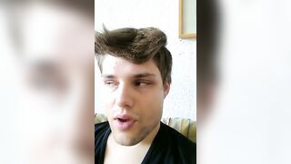 I put cucumber in my ass, then eat it