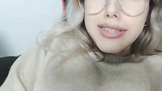 Petite Blonde Babe loves to masturbate