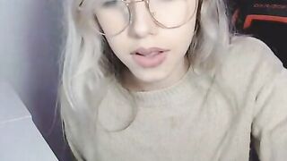 Petite Blonde Babe loves to masturbate