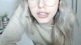 Petite Blonde Babe loves to masturbate
