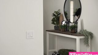 Tiny latina teen stepsister seduced bro