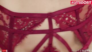 WHITEBOXXX - (Lisa Gali, Christian Clay) - sexy Red Panties Blonde Reaches Multiple Mind Blowing Off Orgasms