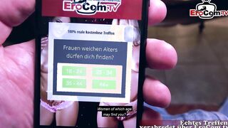 Thin blonde Teenie bitch try real Userdate and got screwed pov