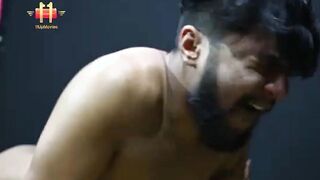 Indian Morden woman enjoy during massage