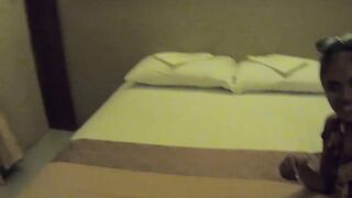 Hot amateur Thai teen took a rest on BWC