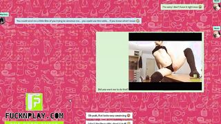 Professor get hottie sexting chat with a student