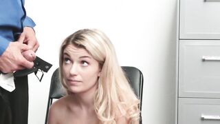 Teen thief made an agreement on big cock