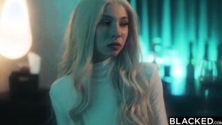 BLACKED Skinny Blonde Kenzie gives into her deepest desires
