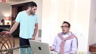 Your Father Fucks Me Harder Scene With Jessa Rhodes, Keiran Lee - Brazzers Official
