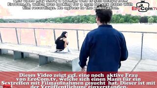 FAKE AGENT photographer Pick up german 19 yo on street