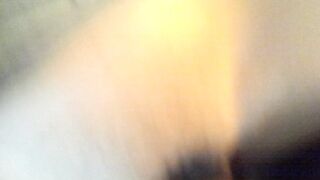 Slutty ex-girl, now washed up, sucking and fucking cock dry, ends in cream