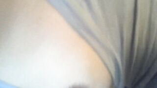 Slutty ex-girl, now washed up, sucking and fucking cock dry, ends in cream