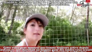 Public Flashing Sex with french amateur eighteen year mature