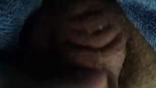 i jerk off my small penis and show balls