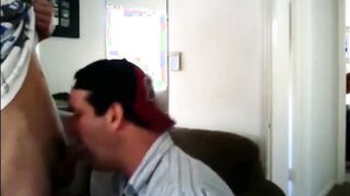Older Guy Sucks Young Big Dicked Twink