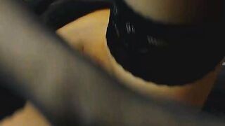 Horny Brunette Slut Fucks her Wet Pussy with Dildo to Orgasm