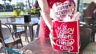 My wife lets stranger creampie during valentines day