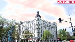 HORNYHOSTEL - (Kim Kalash, Darrell Deeps) - German 19 Year Old Maid Surprise Pounded With Lusty long african dick