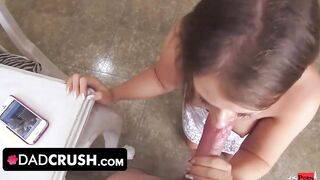 Dad Crush - Stepdad Stretched Stepdaughter’s Tight Vagina