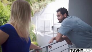 TUSHY Naughty Nicole can't resist married men & Cutie anal