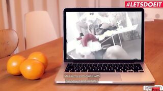 BUMSBUERO - Irresistible Cutie Christmas Group Sex With The Most Dirty Beauty Secretaries - LETSDOEIT