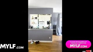 sexy Milf Claudia Valentine Needs Her Landlord's Cum To Prepare Her Cure For Covid