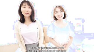 Miss Aya Oukura brings her old teacher Ms Madoka Ohnishi to play