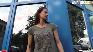AMATEUREURO - (Jessy W, Kookie Ryan) - Lonely German Red Haired Wife Takes Some huge african cock While Husband Is Away