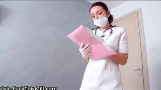 Hot Russian nurse fucks a patient