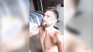 Deepthroat that cock and sperm