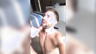 Deepthroat that cock and sperm
