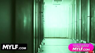 Mylf - Big Titted Nurse Ratched Takes Off Her Uniform And Fucks Patient On The Doctors Table two