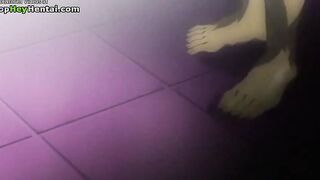 Hentai old man fucks horny college babes