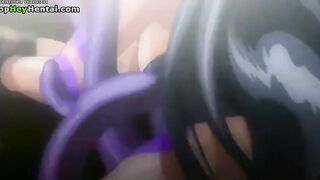 Hentai old man fucks horny college babes